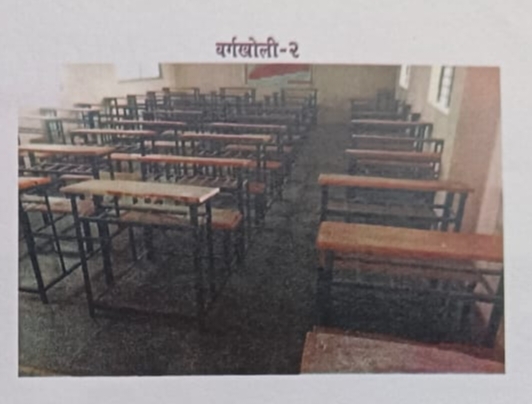 Classroom at Mahananda B. ED Educational College Dharashiv